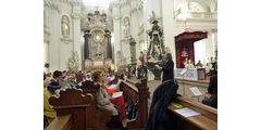 Aussendung der Sternsinger im Hohen Dom zu Fulda (Foto: Karl-Franz Thiede)